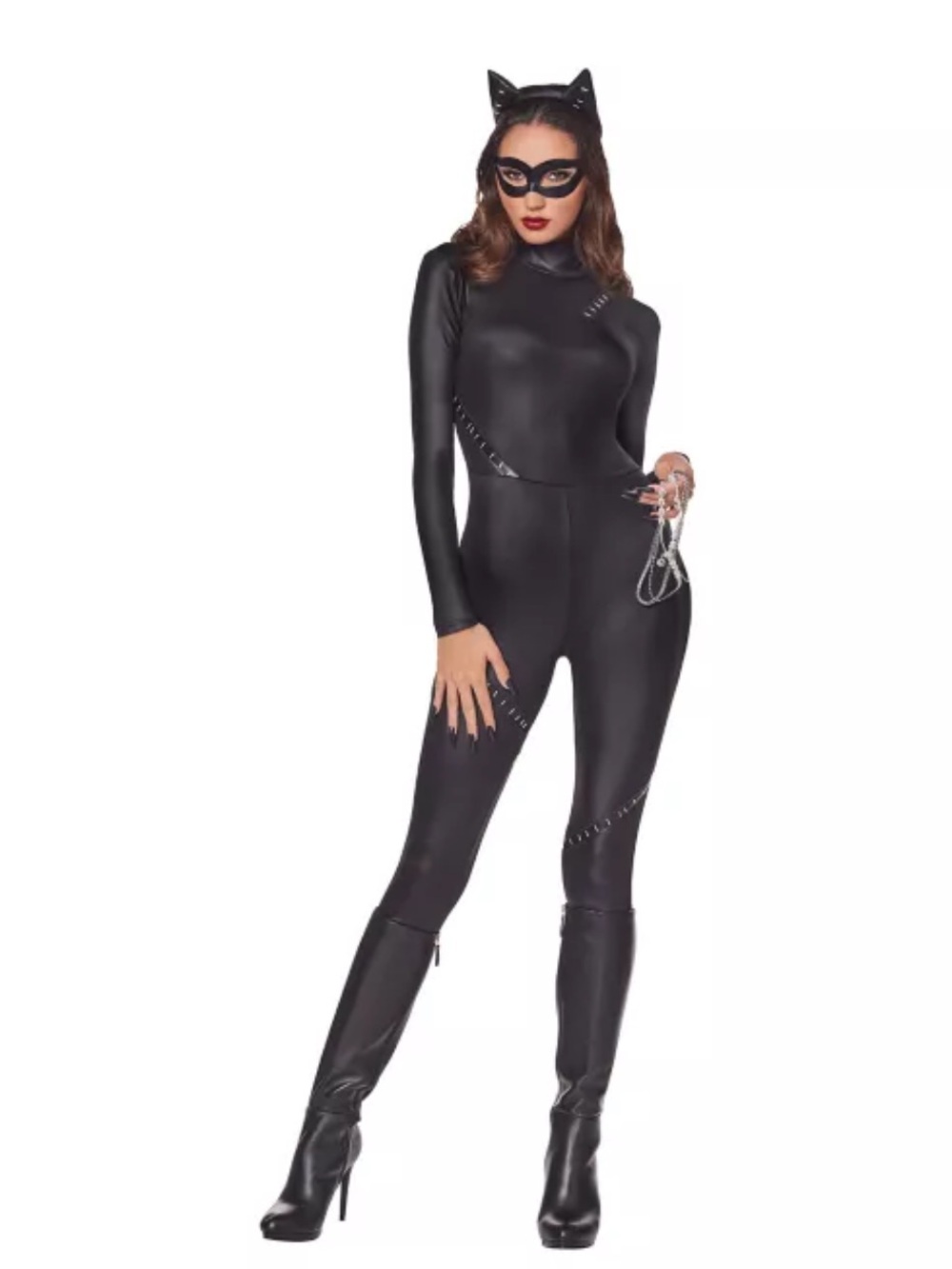 Adult Catwoman Catsuit Costume - DC Villains
